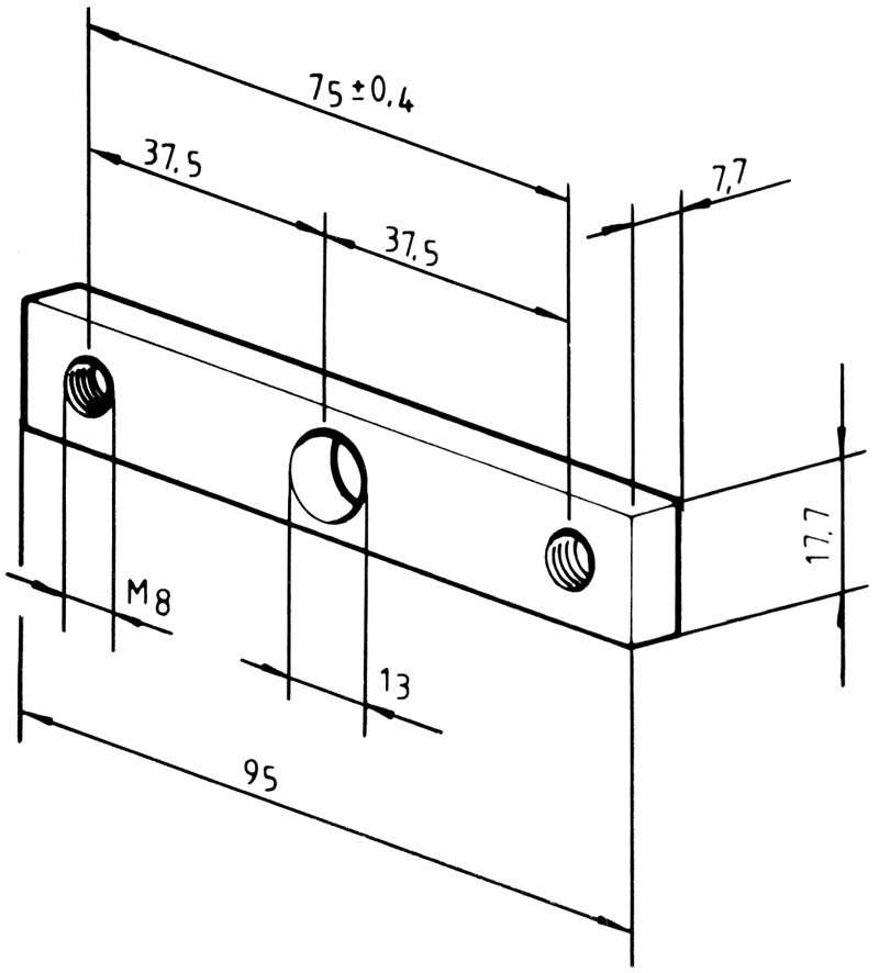 Gewindeplatte Rapid 25/30